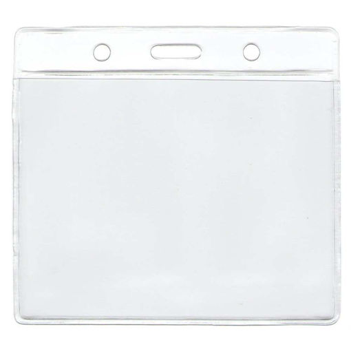 Picture of NAME BADGE HOLDER TRANSPARENT 95X79MM 250 MICRONS